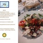 Menu e degustazione di mare