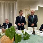 Il prefetto Cupello e il delegato D'Auria