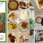 Invito, pietanze e dimostrazione dello chef