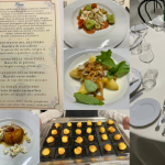 Menu piatti e allestimento