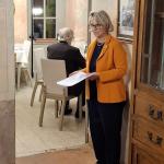 L'intervento della Delegata